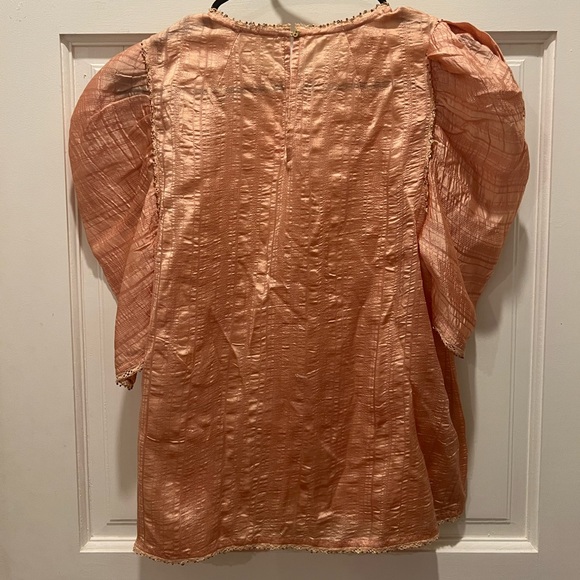 Ulla Johnson Silk Beaded Blouse - Picture 2 of 3